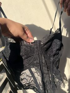 BLACK CORSET