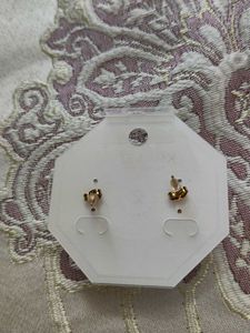 Elegant Pearl &amp; Gold anti tarnish earings
