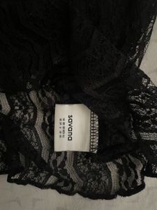 Black Lace Bralette ִ ࣪𖤐