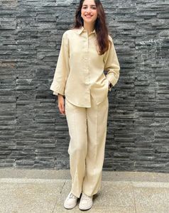 Linen Two Piece Co-ord Set