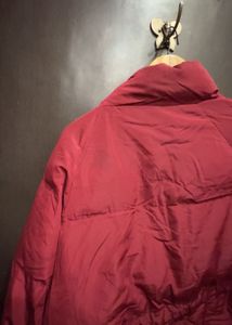 Maroon Puffer Jacket