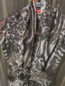 Chic Animal Print Sheath Dress