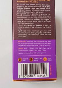 wow pro hair growth serum