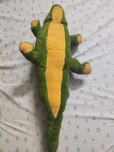 cozy alligator plushie