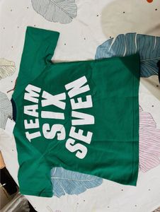 Green "TEAM 67" Graphic T-Shirt