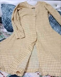 ,💕🌷🍒beautiful a line frock and plazo