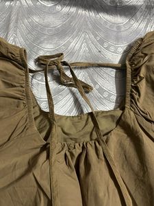 Trendy Ruched Balloon Top