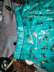 Beautiful Teal Floral Skirt