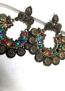 Boho Multicolor Dangle Earrings
