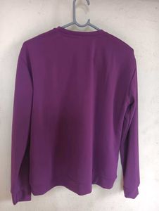 Purple Crewneck Sweatshirt