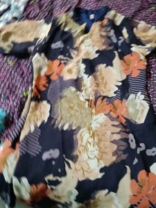 Floral Print Kurta