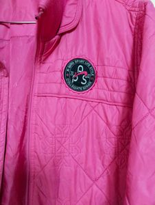 Pink Quilted Jacket imported quality product