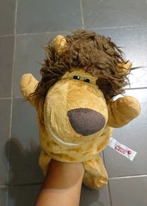 Cute Lion Hand Puppet Toy