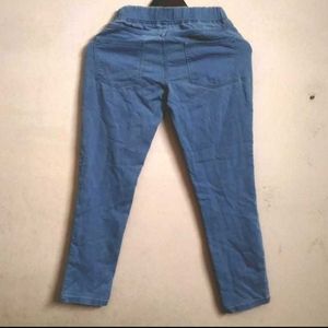 Blue Denim Jeggings