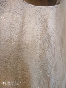 Elegant White Embellished Outfit