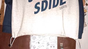 Long Sleeve Graphic Polo Shirt