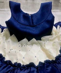 Cute Navy Blue Party Dress