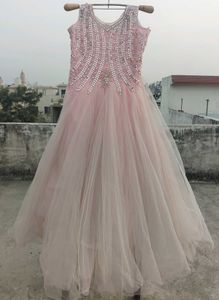 Stunning Embellished Pink Gown
