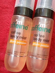 2x Plum Passion Coffee Body Mist