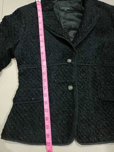 Fancy Glitter Polyster Jacket For All Season