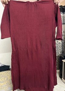 Tikhi Imli Red Kurta(only Kurta)