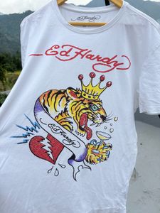 Ed Hardy Tiger Graphic T-Shirt