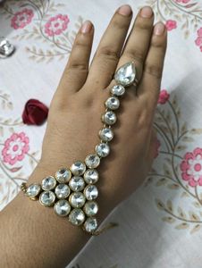 Stunning Hand Harness with Ring