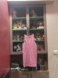 Pink Bodycon Mini Dress