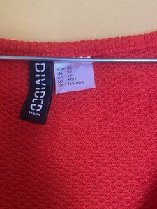 H&amp;M Ribbed Button-Up Top