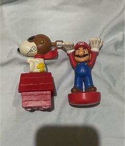 Mario & Snoopy Toy Figures