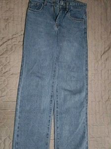 Classic Light Wash Denim Jeans