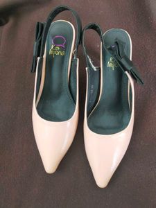 Bow Slingback Heels