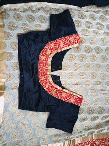 Royal Designer Saree Blouse Combo