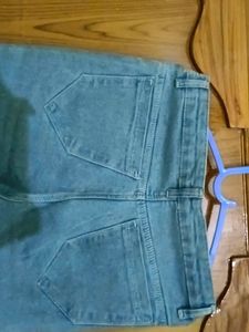 Light Blue Wide Leg Jeans