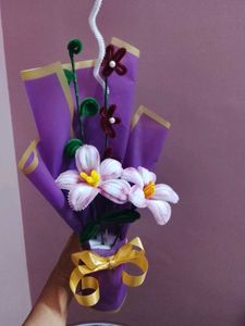 Handmade Pipe Cleaner Flower Bouquet