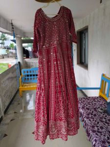 Stunning Red Embroidered Lehenga Choli