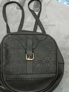 Black HO Logo Backpack