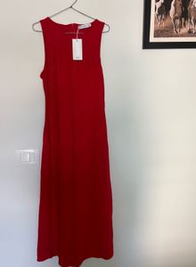 Elegant Red Mango Dress