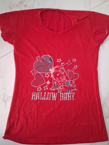 Red Graphic T-Shirt