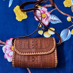 clearance sale 🥰vintage Leather Crossbody Bag