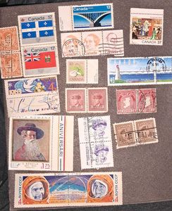 Very Rare attached stamps