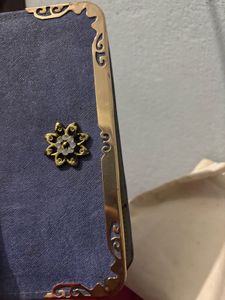 Elegant Blue Clutch Wallet