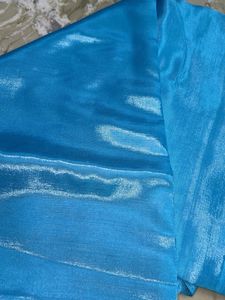 Vibrant Blue Silk Fabric