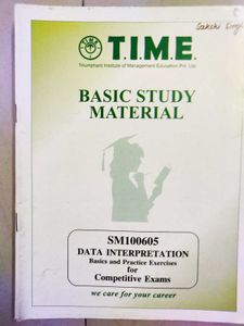 TIME Study Material For CAT Preparation With Test