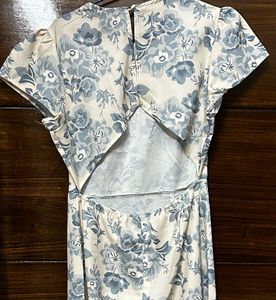 Floral Print Midi Dress