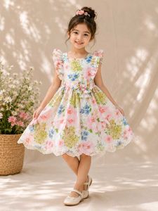 Beautiful Floral Dress for Girls