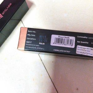 Myglamm manish malhotra lipstick desert saude