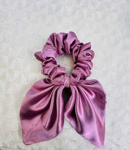 Satin Scarf Scrunchies 💜