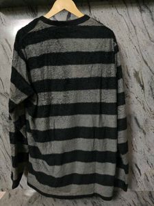 Cozy Striped Long Sleeve Top