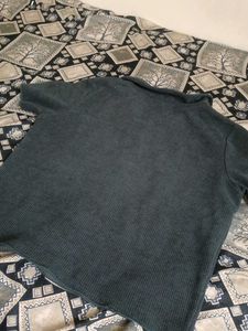 Women's Dark Green Polo Shirt